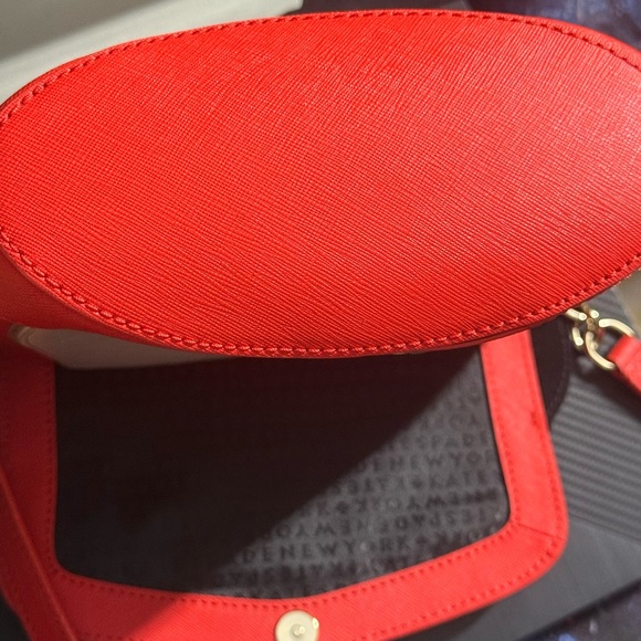 Kate Spade Fox Blaze A Trail Novelty Rare Leather Crossbody Bag - Picture 8 of 13